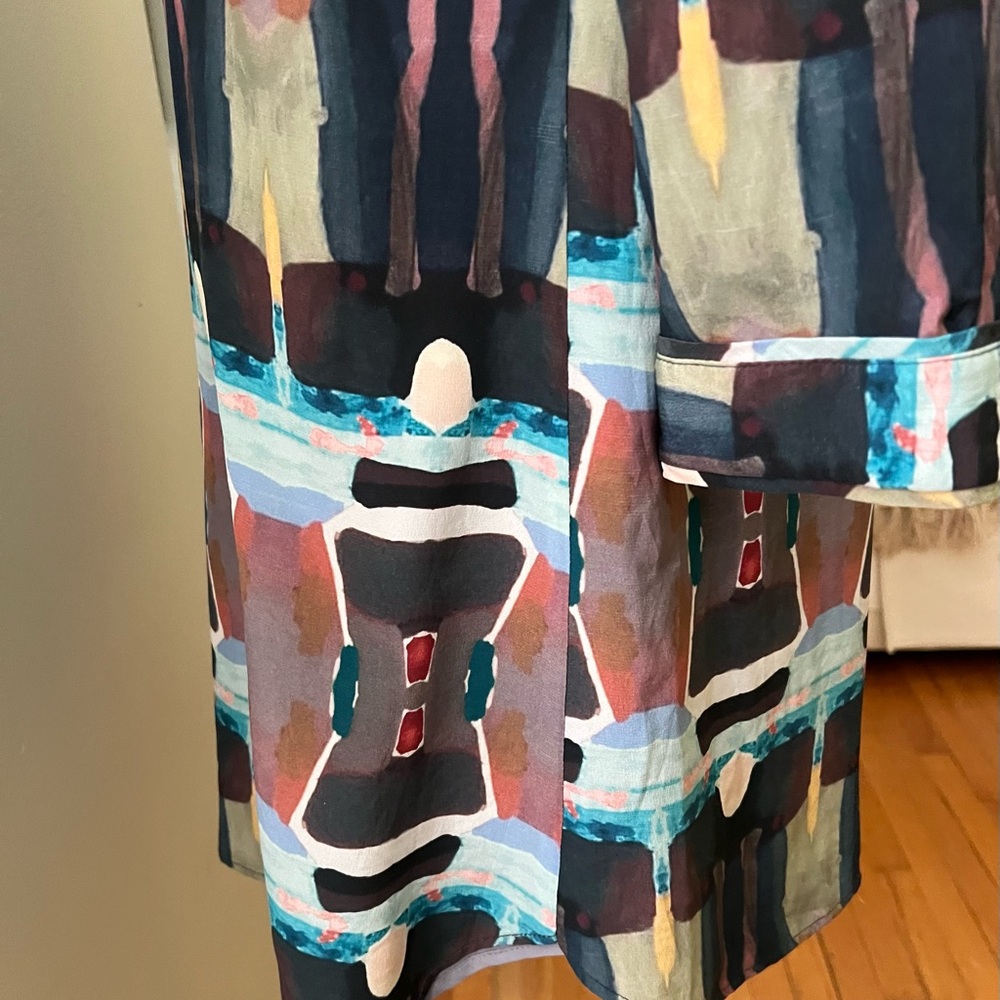 Abstract Patterned Dress by Marie Oliver - Picture 5 of 6